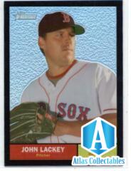 2010 Topps Heritage Chrome Black Refractor #C36 John Lackey Red Sox NM-MT /61